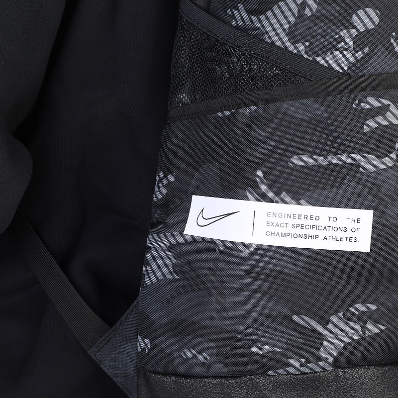  черный рюкзак Nike Elite Pro Printed Basketball Backpack 32L DA7278-010 - цена, описание, фото 4